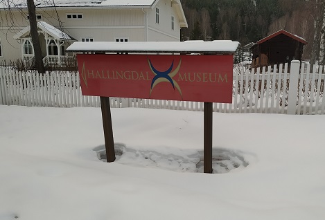 Skilt til Hallingdal Museum