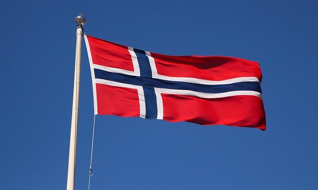 Et norsk flagg