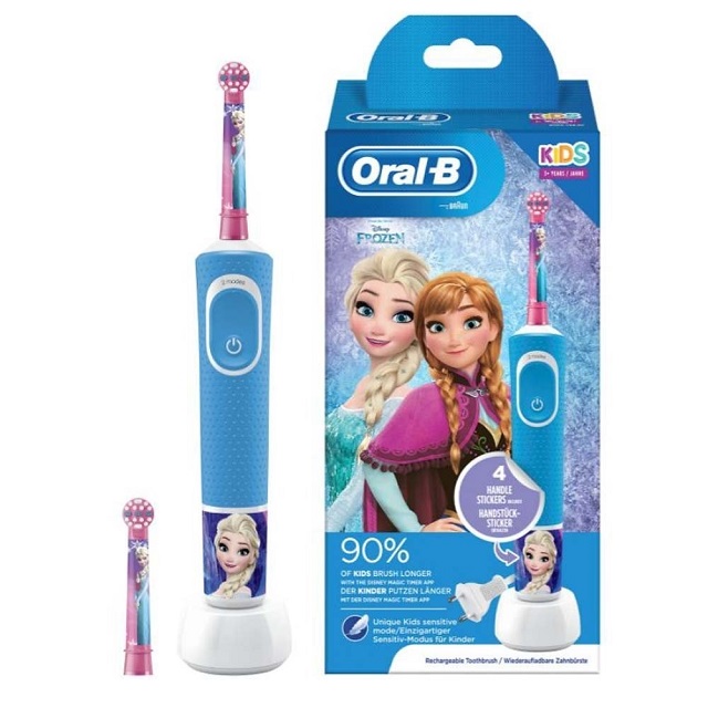 Elektrisk tannbørste for barn med Frost-motiv